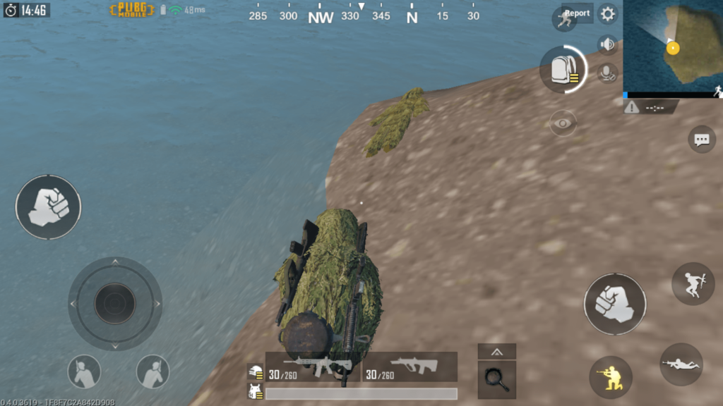 PUBG Movile, đồ cỏ, trang phục ngụy trang, phòng, chế độ, vị trí