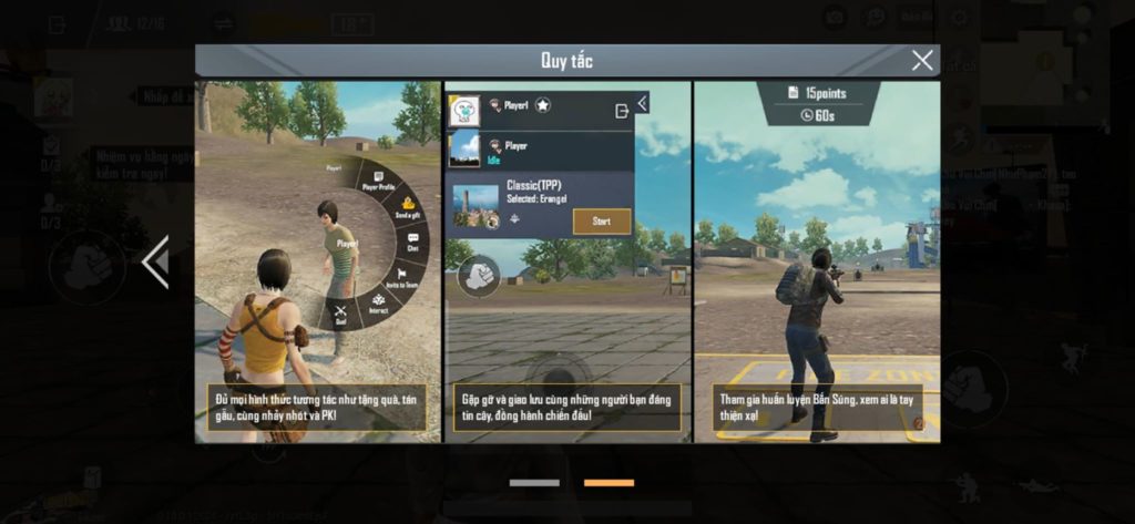 PUBG khu vui chơi, bắn súng, điểm, mẹo