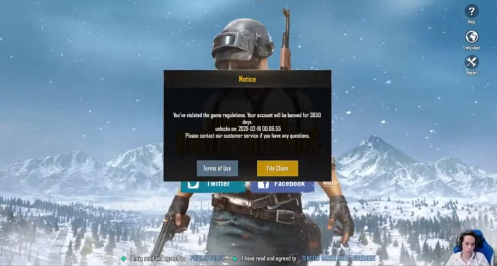 PUBG Mobile, ban nick, khóa tài khoản, acc, mở khóa, lỗi, lý do