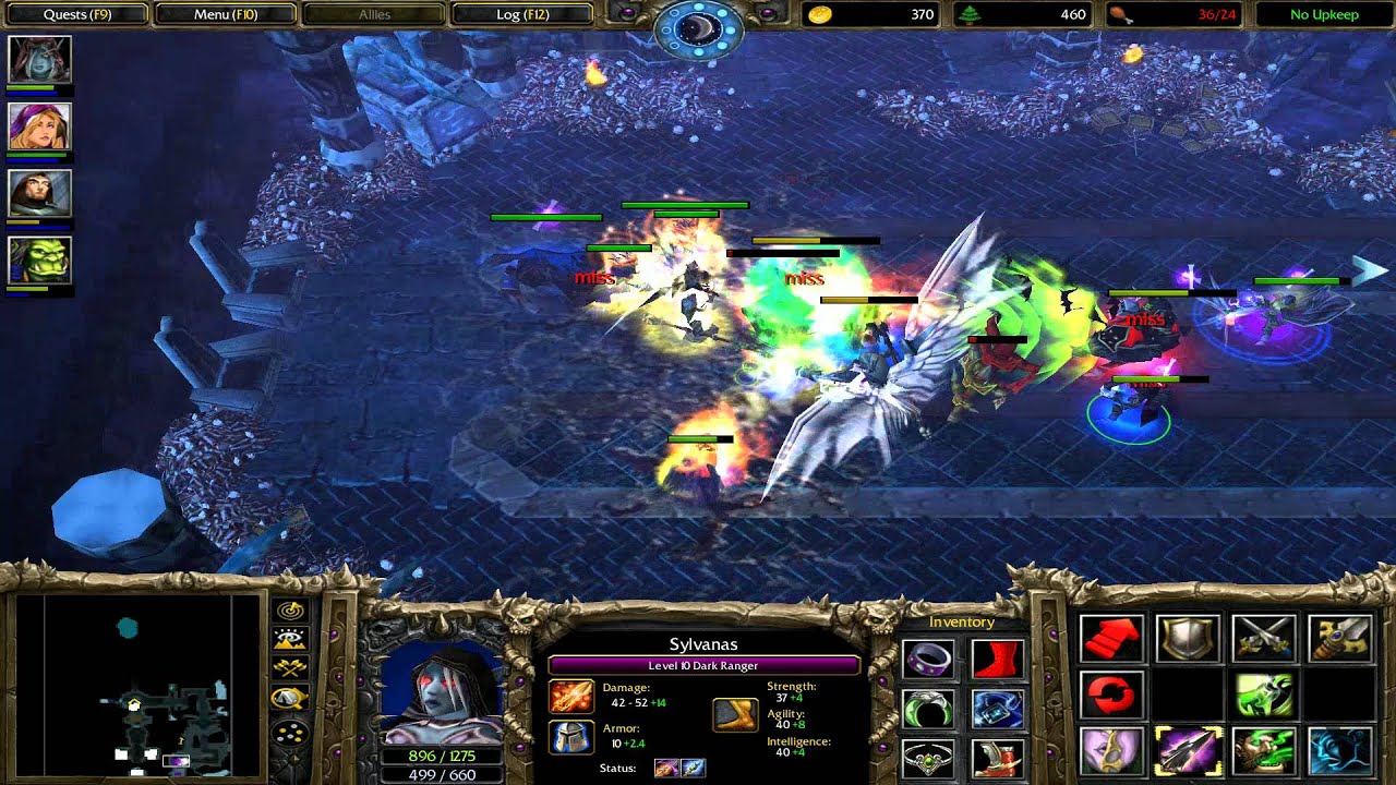 curse of the forsaken, map rpg warcraft 3, map cày cuốc warcraft 3, map nhập vai warcraft 3, custom map warcraft 3