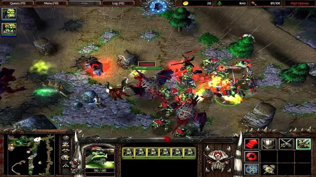 lord of the clans, map rpg warcraft 3, map cày cuốc warcraft 3, map nhập vai warcraft 3, custom map warcraft 3