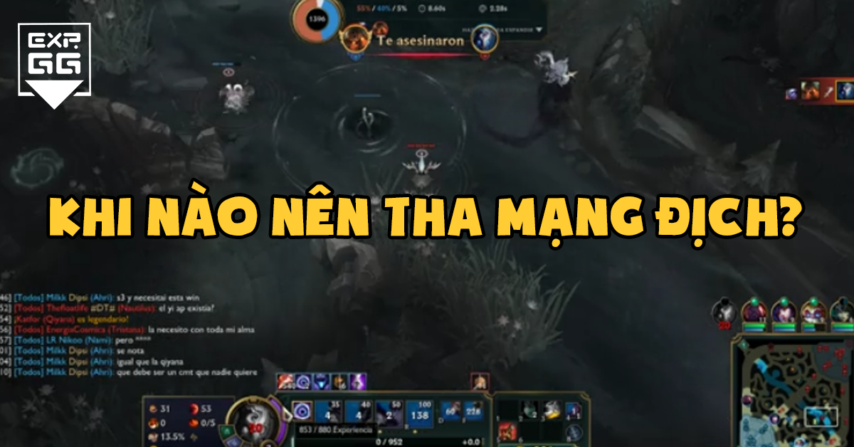 tha mạng địch, lmht