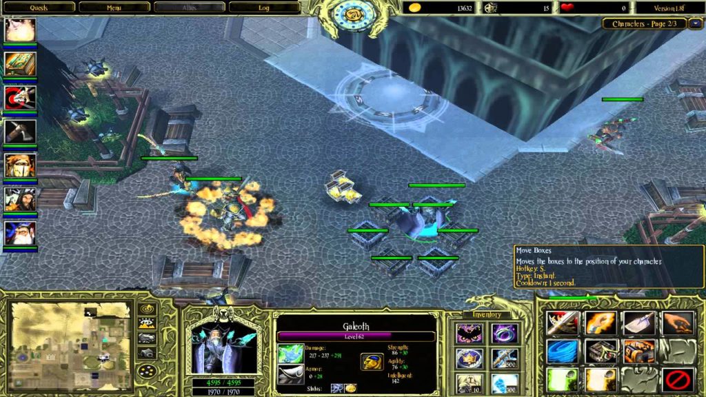 the chosen ones, map rpg warcraft 3, map cày cuốc warcraft 3, map nhập vai warcraft 3, custom map warcraft 3