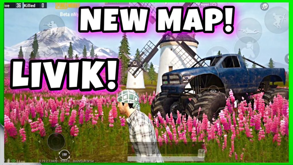 PUBG Mobile, Livil, bản đồ mới, thác nước, map