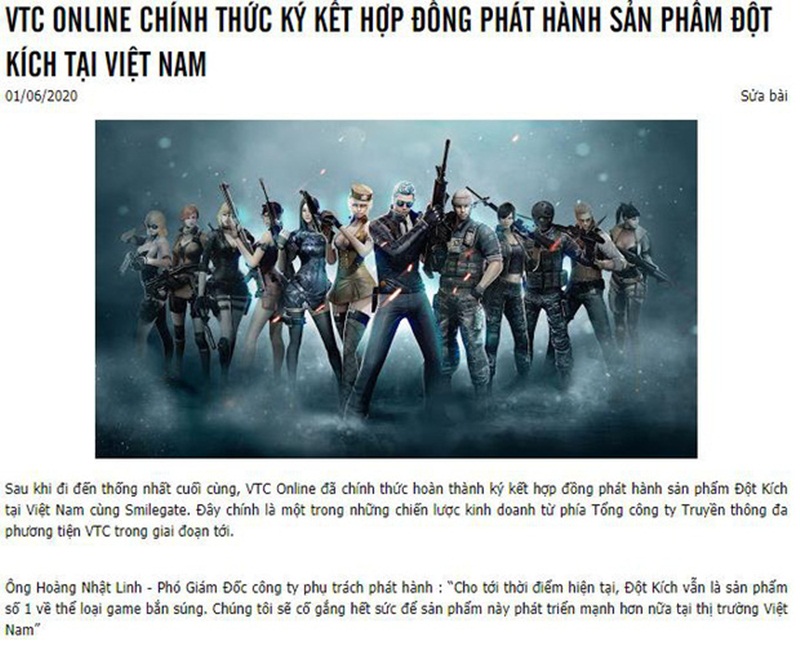 game Đột Kích