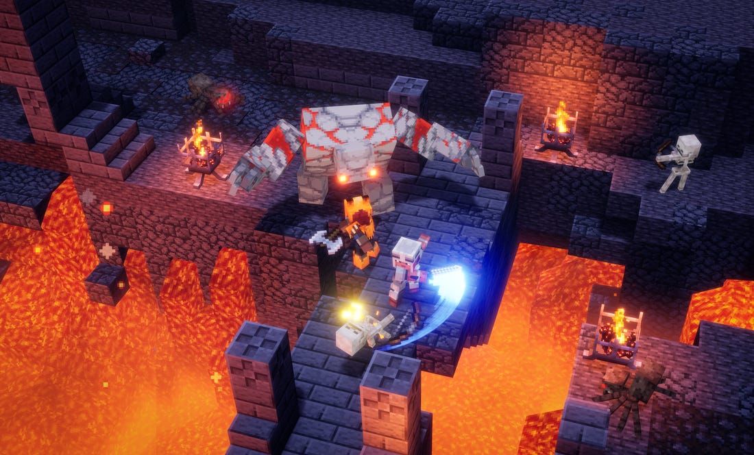 Đánh giá game Minecraft Dungeon