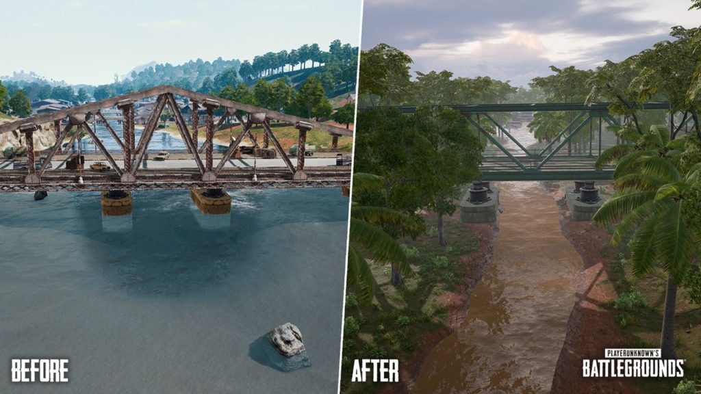 PUBG, Sanhok, sông