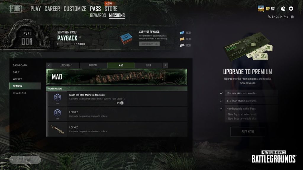 PUBG, Royale Pass 8