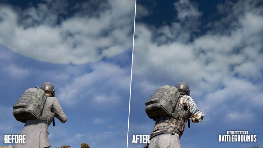 PUBG, cải tiến, thời tiết sanhok