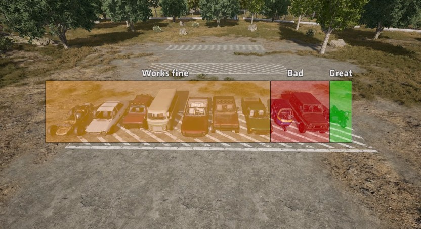 PUBG, c4, xe ô tô, bom, phương tiện