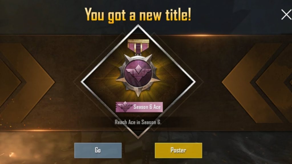 PUBG Mobile, danh hiệu, cách lấy