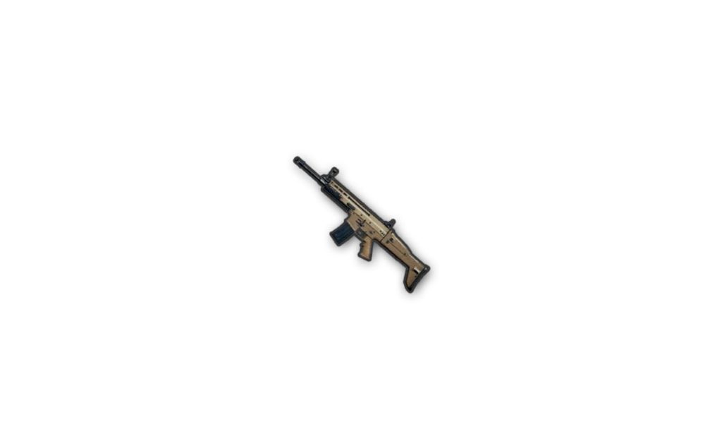 pubg mobile, item trong PUBG, Scar-L