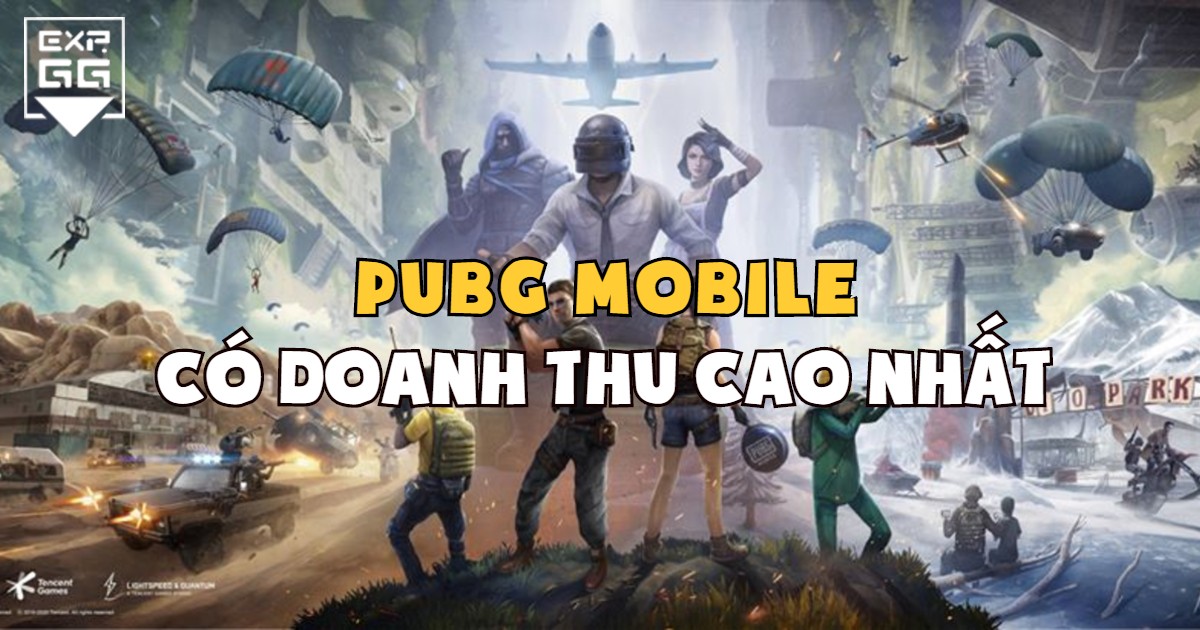 PUBG Mobile, doanh thu, chi tiêu, cao nhất