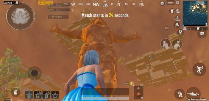PUBG Mobile, xác ướp, chế độ bí mật cổ đại, boss đền thờ