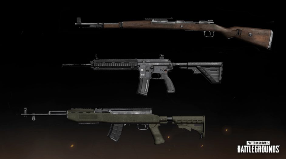 PUBG, update 8.2, cập nhật, súng mới, vũ khí mới,