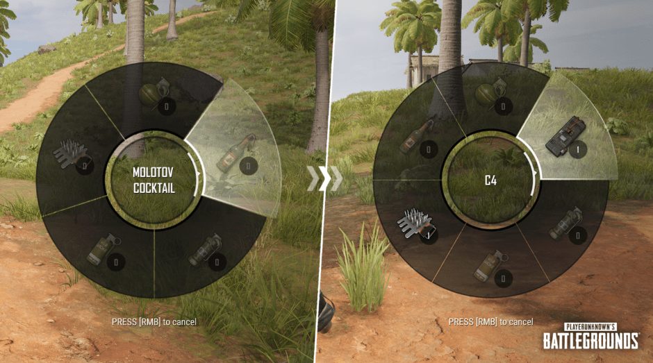 PUBG, update 8.2, cập nhật, súng mới, vũ khí mới, lựu đạn