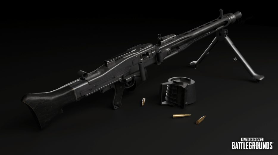 PUBG, update 8.2, MG3, cập nhật, súng mới, vũ khí mới, lựu đạn