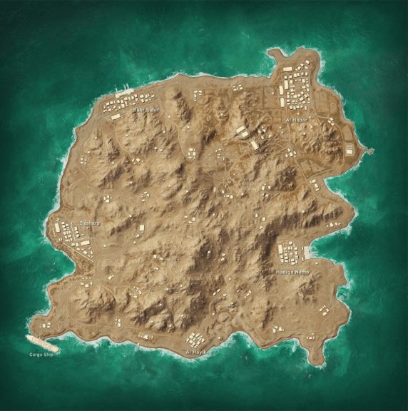 PUBG, bản đồ, Karakin