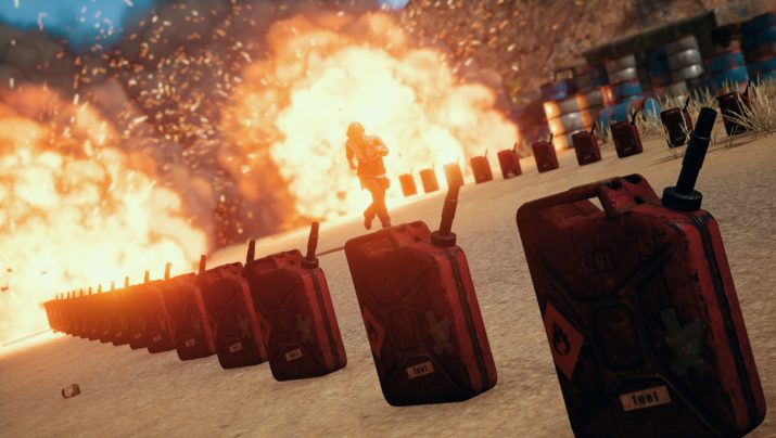 pubg mobile, item trong PUBG, can xăng, cháy nổ