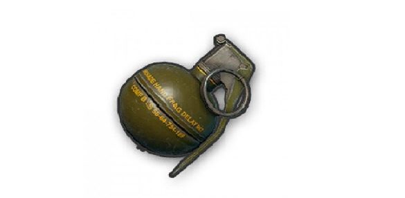 pubg mobile, item trong PUBG, bom, lựu đạn
