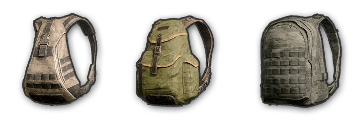 pubg mobile, item trong PUBG, balo