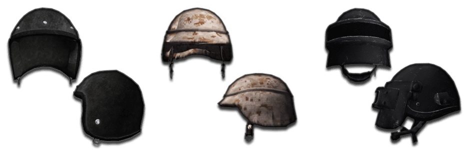 pubg mobile, item trong PUBG, mũ bảo hiểm