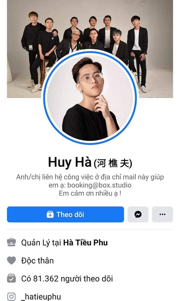 Trang cá nhân của Hà Tiều Phu