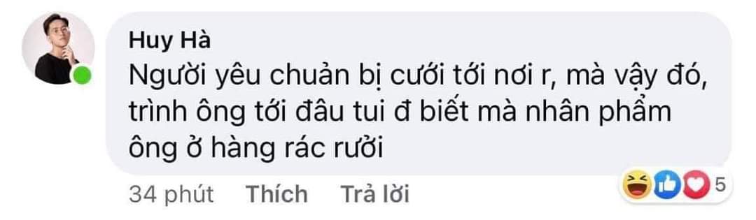 Hà Tiều Phu thể hiện sự thất vọng về bạn gái