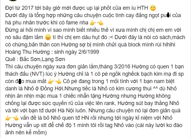 Phốt Hoàng Thu Hường