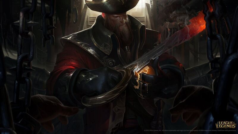 Gangplank chuẩn bị gia nhập hội nghìn ngày không skin