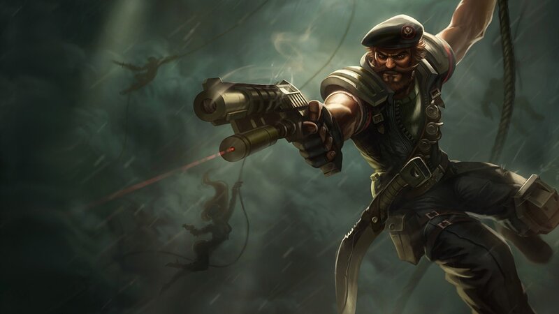 Gangplank chuẩn bị gia nhập hội nghìn ngày không skin