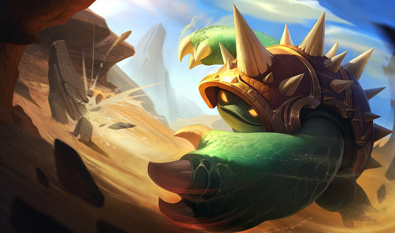 Bộ kỹ năng "mới" của Rammus sắp cập bến máy chủ PBE