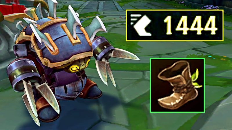 Rammus "nâng cấp" xuất hiện lỗi với tối độ di chuyển