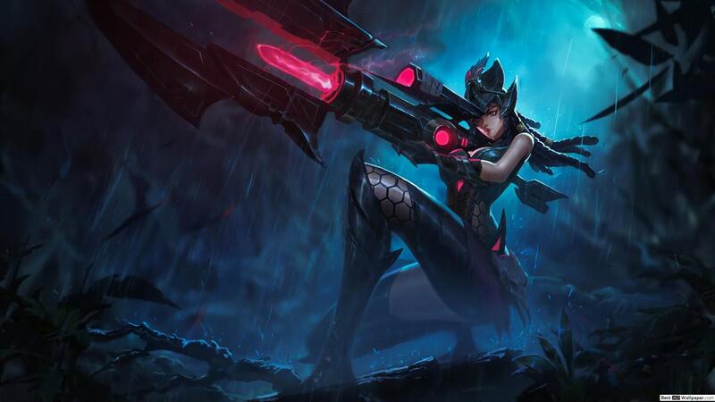Bạn có biết sử dụng chiêu cuối khiến hit-box của Caitlyn bị thay đổi?