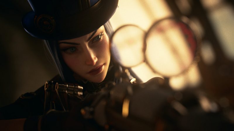 Bạn có biết sử dụng chiêu cuối khiến hit-box của Caitlyn bị thay đổi?
