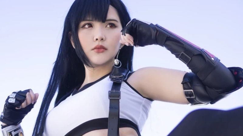 Bộ ảnh cosplay nhân vật Tifa nóng bỏng của cô nàng coser gốc Việt Hana Bunny 