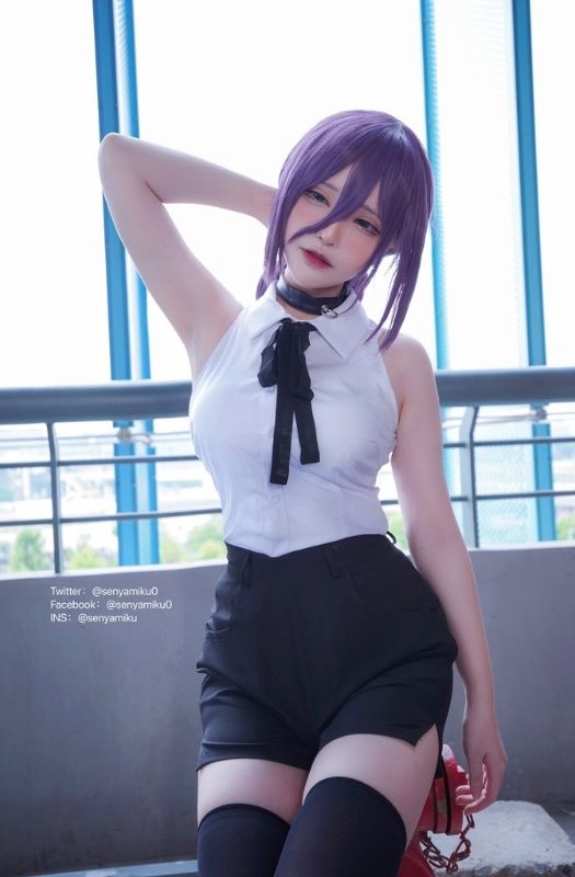 Bộ ảnh cosplay các nhân vật nữ của bộ truyện Chainsaw Man cực kỳ xinh đẹp và bắt mắt