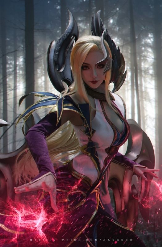 Bộ ảnh cosplay Morgana Tiên Hắc Ám đầy cuốn hút với vẻ ngoài ma mị và bí ẩn