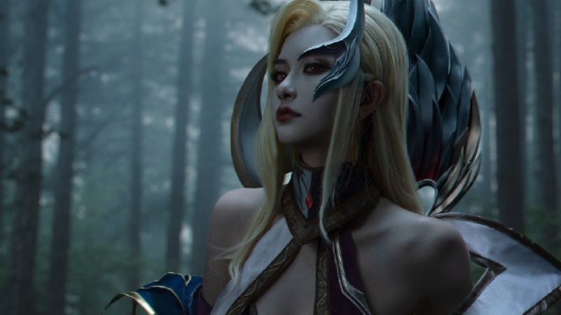 Bộ ảnh cosplay Morgana Tiên Hắc Ám đầy cuốn hút với vẻ ngoài ma mị và bí ẩn