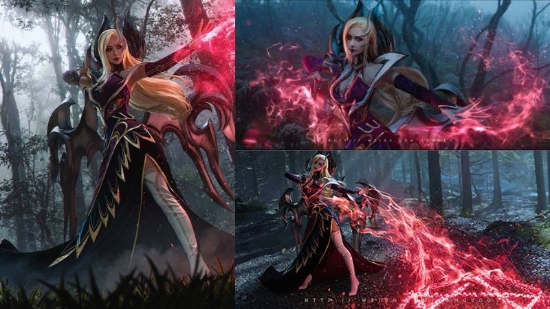 Bộ ảnh cosplay Morgana Tiên Hắc Ám đầy cuốn hút với vẻ ngoài ma mị và bí ẩn