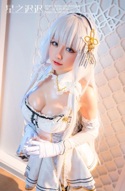 Loạt ảnh cosplay mỹ nhân Azur Lane lấp ló ngực đầy, đẹp mê hồn