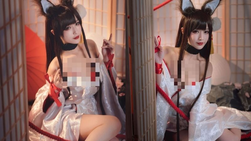 Say đắm với bộ ảnh cosplay mỹ nữ Akagi vòng một đầy gợi cảm trong Azur Lane