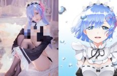 Chảy máu cam với loạt ảnh cosplay nàng hầu Rem trong Re:Zero đầy gợi cảm