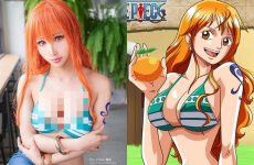 Bộ ảnh cosplay nàng hoa tiêu Nami sexy đến mức đốt mắt người xem trong mùa hè nóng nực