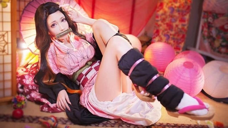 Bộ ảnh cosplay nhân vật Nezuko khiến người hâm mộ phải đổ gục với độ dễ thương 