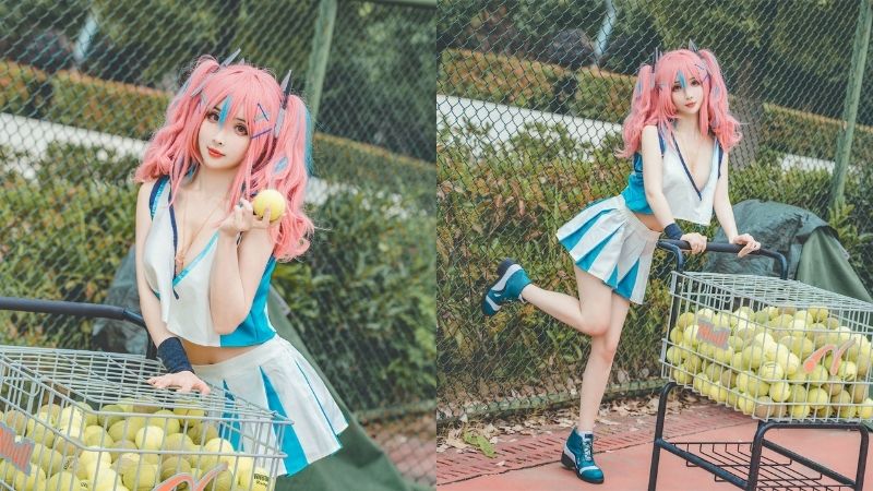Loạt ảnh cosplay nhân vật USS Bremerton trong Azur Lane phiên bản "nửa kín nửa hở"