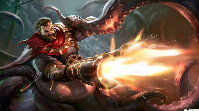 Graves cùng nhiều trang phục khác được cập nhật hiển thị hit-box kỹ năng