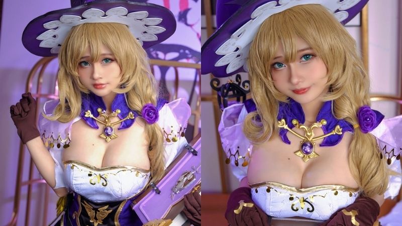 Nữ coser người Việt tâm hồn to đẹp khiến game thủ phải bỏng mắt với màn cosplay Lisa trong Genshin Impact 