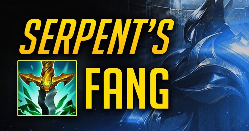 Riot cần ra thêm nhiều trang bị chống khiên như Kiếm Ác Xà