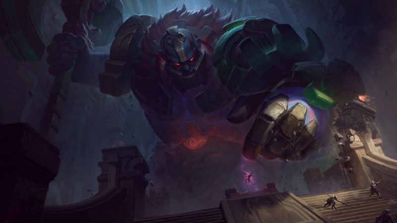 Lỗi game biến Sion thành một chiếc... cột siêu to khổng lồ